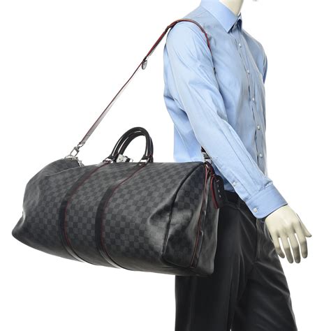 lv keepall 55 damier graphite|louis vuitton sac keepall 55.